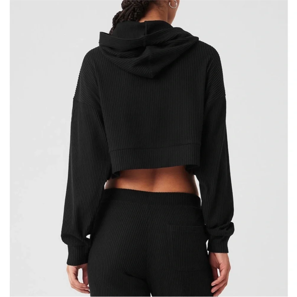 Alo muse black hoodie small